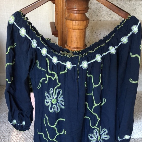 Poupette St Barth Off The Shoulder Swim Cover Up - Picture 2 of 10